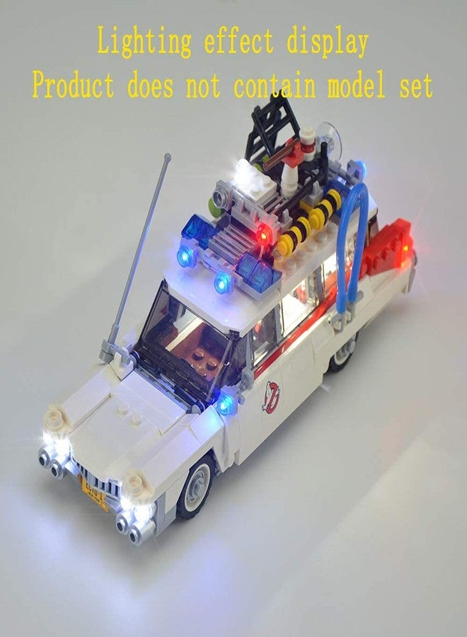GEAMENT LED Light Kit Compatible with Lego 21108 Ghostbusters ecto 1 (Ver.2014) - Lighting Set for Building Model (Model Set Not Included) - Image 4